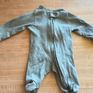 Carter's Olive Green Kids Footie